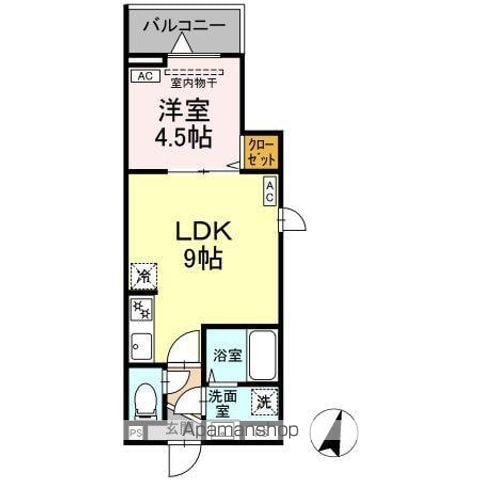 セレスティア西亀有の間取り写真