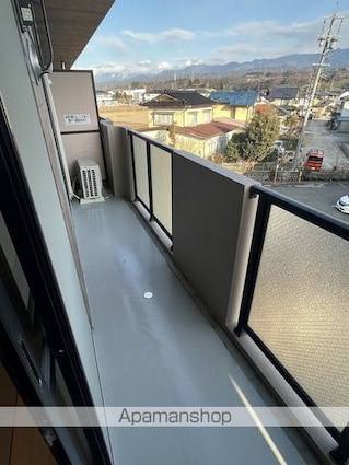 グリーンパークＢ棟[2LDK/55.9m2]のバルコニー