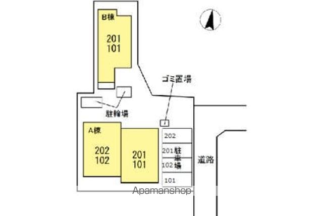 クラインハイム　Ａ 102 ｜ 東京都三鷹市井口４丁目19-4（賃貸アパート2LDK・1階・54.02㎡） その12