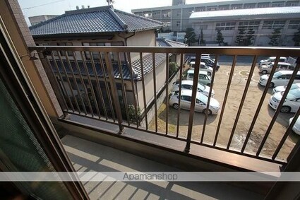 香川県高松市林町[1K/27m2]のバルコニー