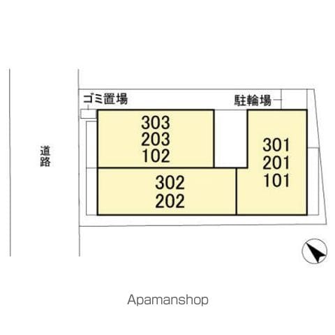 ＪーＲＯＯＭ 201 ｜ 千葉県千葉市若葉区都賀３丁目15-7（賃貸アパート1LDK・2階・41.32㎡） その21