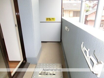 レジデンス東雲[1DK/27.75m2]のバルコニー