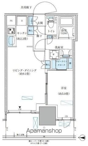 パークアクシス西大島コンフォートスクエアの間取り写真