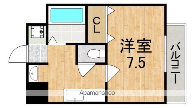 フクダ不動産新大宮マンションの間取り写真