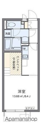 ミランダＧＲＡＮＤＥＵＲ　Ⅱ[1R/26.08m2]の間取図