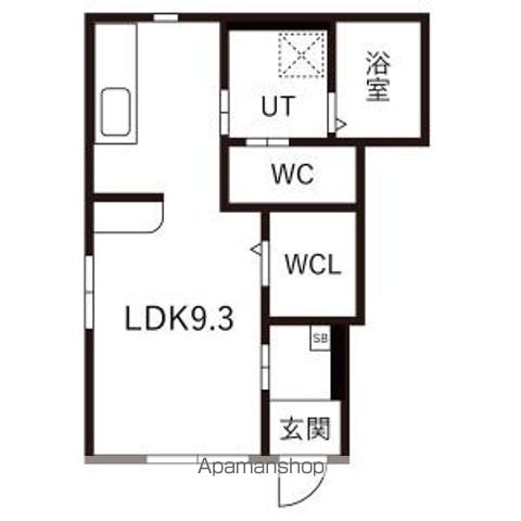 オリエンスＢの間取り