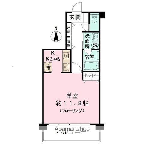 練馬区豊玉中のマンションの間取り