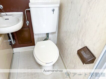 佐伯ビルディングスＮｏ．１２[1K/21.08m2]のトイレ