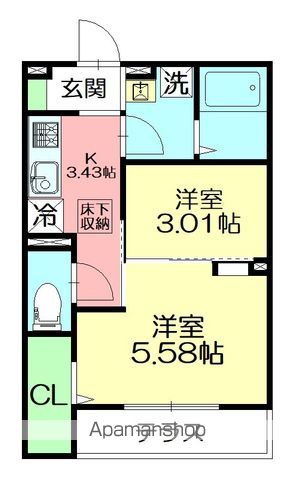 蒼の杜 空の間取り写真