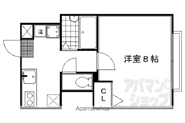 ハイツ森の間取り写真