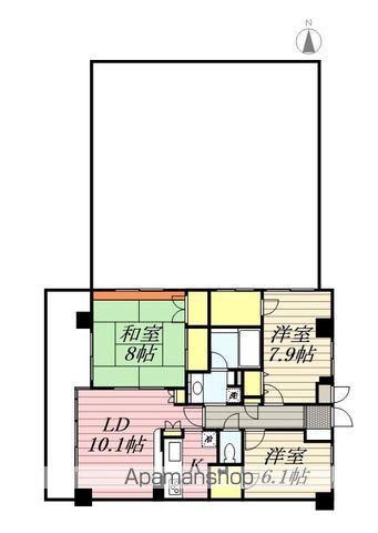 【コスモ鎌倉台パークヒルズの間取り】