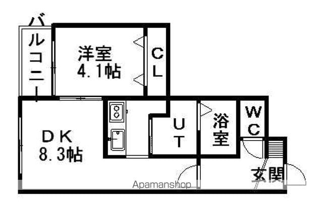 クラッセ円山 EASTの間取り写真
