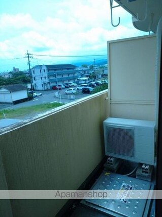 リバーコート清武[1DK/27.45m2]のバルコニー