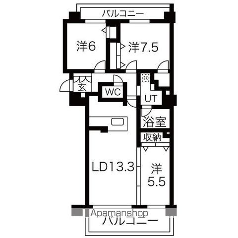 間取り：201027333457