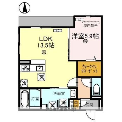 プルミエ ラムールの間取り写真