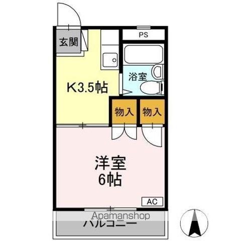 コートハウス坪井の間取り写真