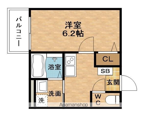 BELLEMAISONMITSUYANAKAの間取り写真