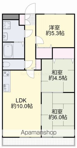 ネクスト倉田 東館の間取り写真