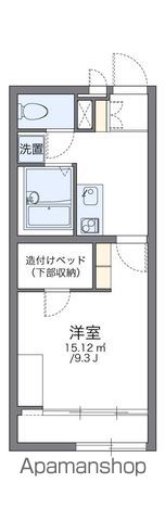 レオパレスマロンハイツ　Ⅲの間取り