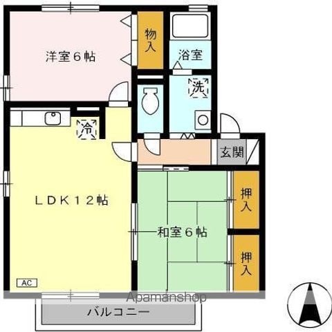 アネシス Bの間取り写真