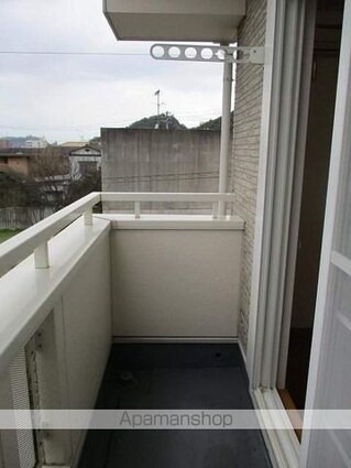 フルール　Ｂ[1LDK/42.37m2]のバルコニー