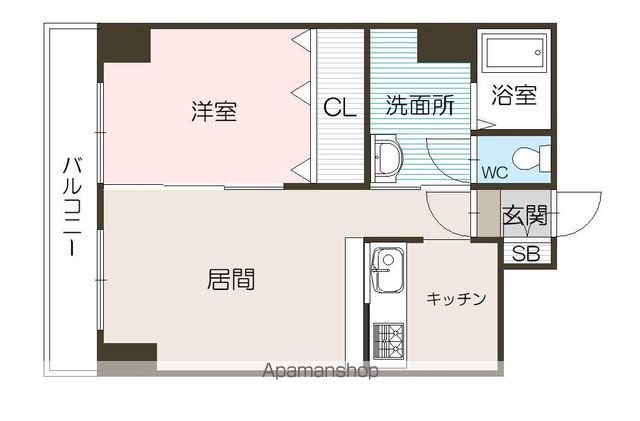 LE CIEL常磐の間取り写真