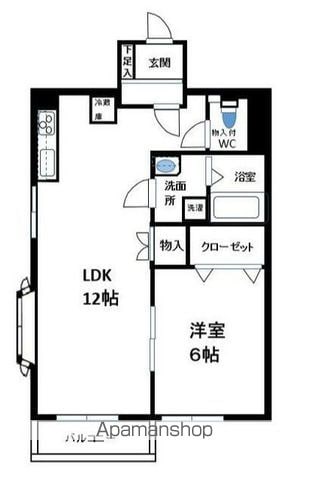 第ニ鳥越マンションの間取り写真