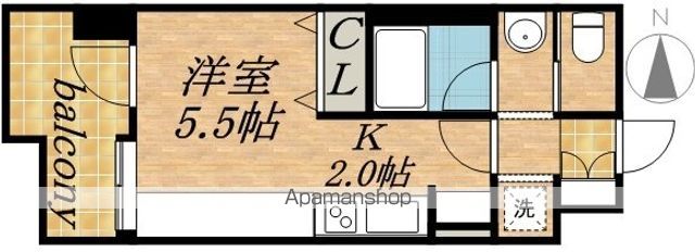 ラヴィータ410の間取り写真