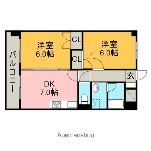 ベアーバレーMの間取り写真