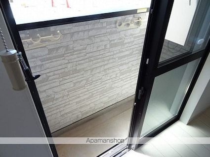 ＣｏＣｏ東仙台[1K/21.2m2]のバルコニー