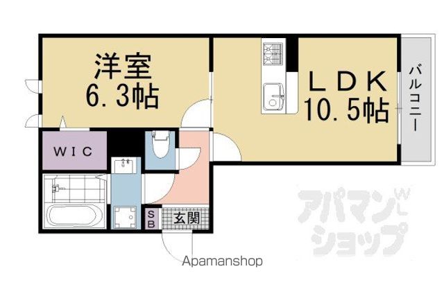 グラシア内畑の間取り写真