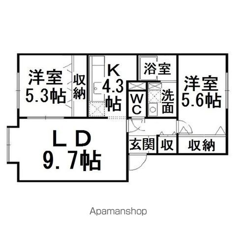 AP優福サクセスの間取り写真