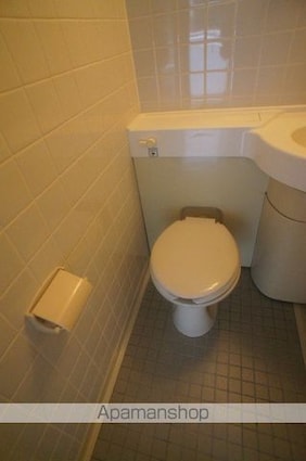 東京都目黒区駒場１丁目[1R/25.46m2]のトイレ