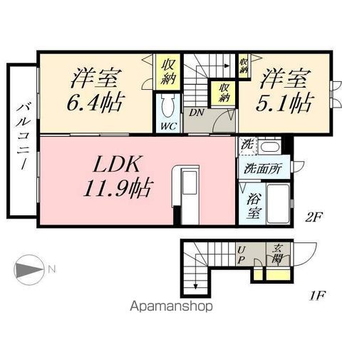 セントポーリア D棟の間取り写真