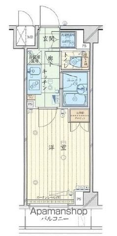 ルーブル多摩川七番館の間取り写真