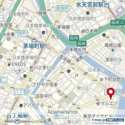 メインステージ茅場町[1K/23.36m2]の周辺