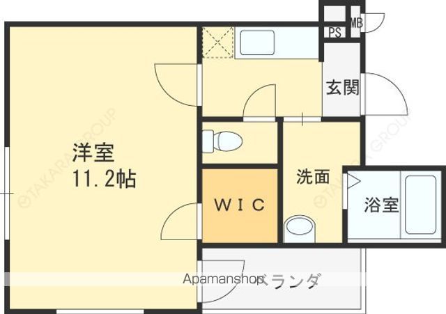 フジパレス深江橋II番館の間取り写真