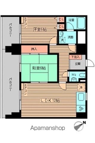 【恵比寿アーバンハウスの間取り】