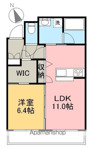 シャーメゾン アルファIIの間取り写真