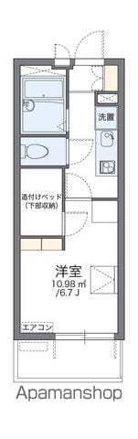 レオパレスプリオール東山IIIの間取り写真