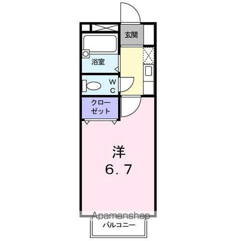 カーサ 木太の間取り写真