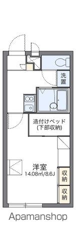 レオパレス樹の間取り