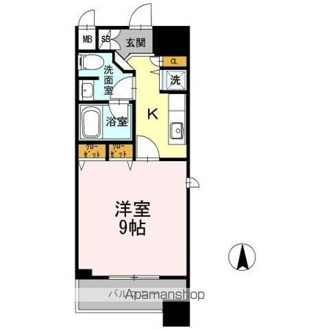 カスタリア堺筋本町の間取り写真
