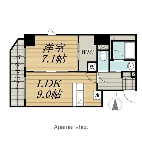 【台東区三筋のマンションの間取り】