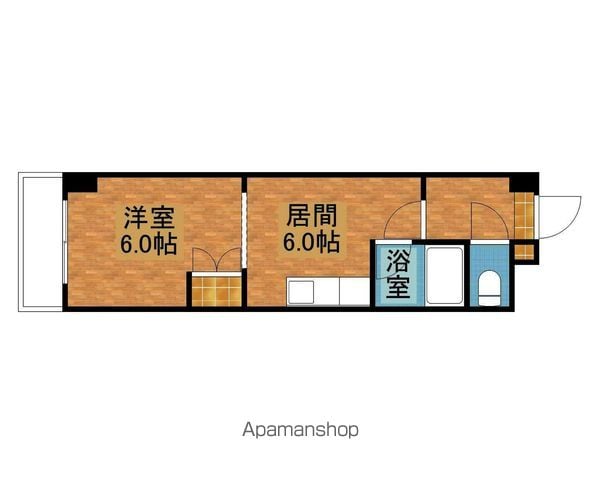 オクタワーズ野幌ウエストタワーの間取り写真