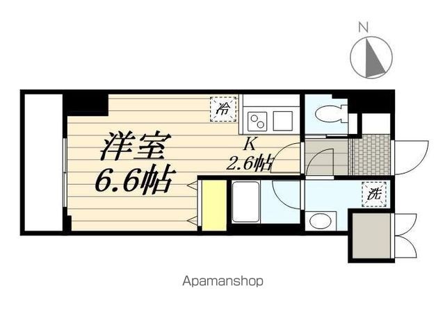 【立川市曙町のマンションの間取り】