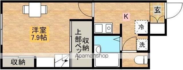 レオパレスジュアールの間取り写真