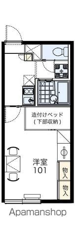 レオパレス大和スカイハイツの間取り写真