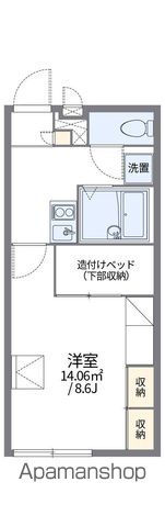 レオパレスレインの間取り写真