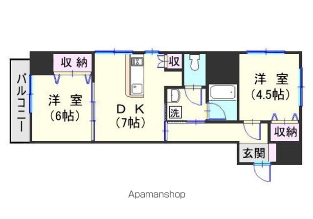 リードインアイエスヒラノの間取り写真